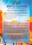 SPRING CLEANSE INFO