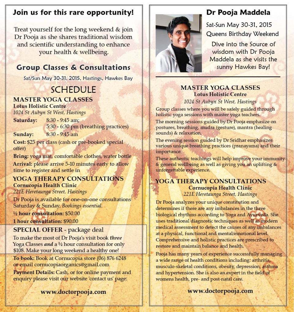 HASTINGS TOUR info flyer